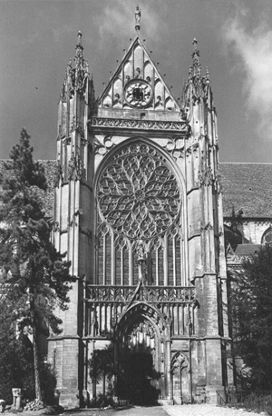 Zuider transept: facade