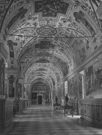 Een zaal in het museum
