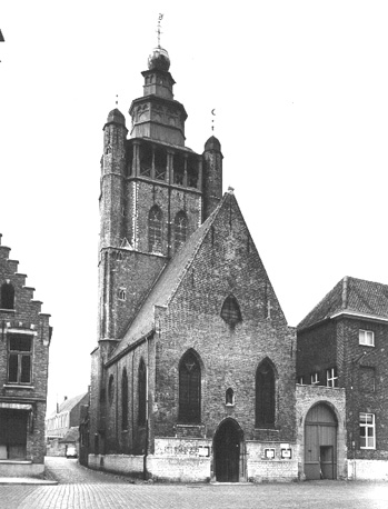 Kerk vanuit het westen