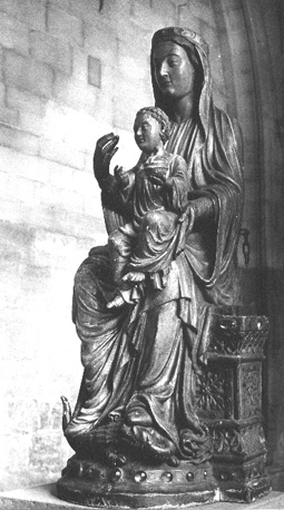 Tronende Maria met Christuskind ("Sedes Sapientiae")