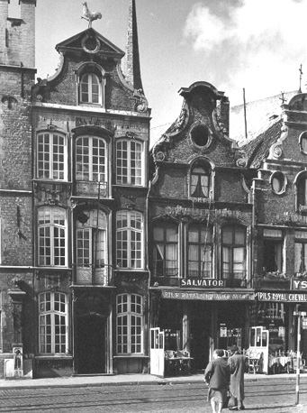 Huizen vanuit het zuidoosten