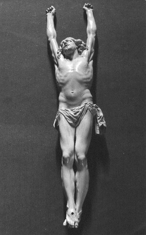 Sacristie, Kruisbeeld (Christus aan het kruis)