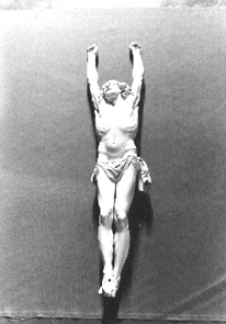 Sacristie, Kruisbeeld (Christus aan het kruis)