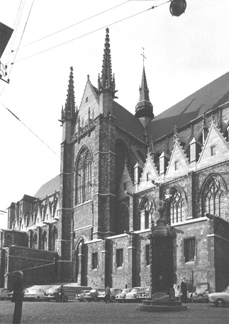 Noorder transept vanuit het noorden