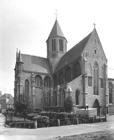 Kerk vanuit het noordwesten