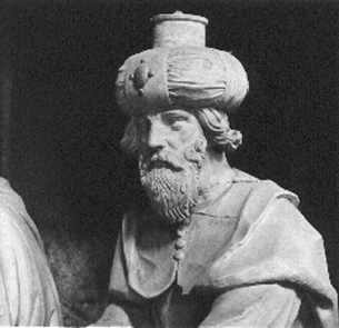 Noorder transept: Graflegging van Christus, detail