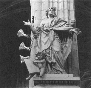Koor: apostelbeeld