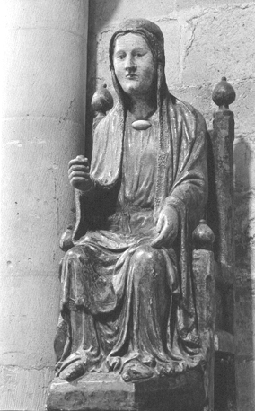 Kooromgang, Tronende Maria ('Sedes Sapientiae')