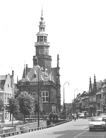 Stadhuis gezien vanaf de Marktstraat