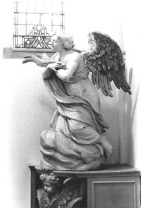 Engel op een wolk