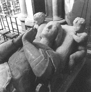 Grafmonument van Maximiliaan van Hoorn (detail)