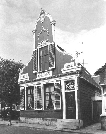 Facade van een woonhuis