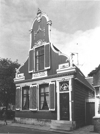 Facade van een woonhuis