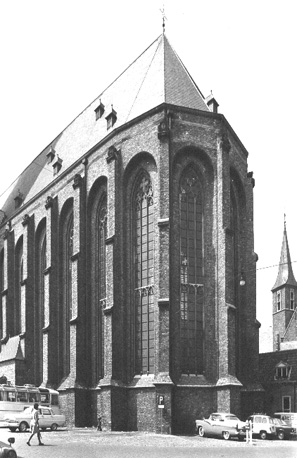 Oude kerk (koorkerk) vanuit het zuidoosten