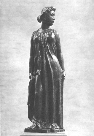 Staande vrouw