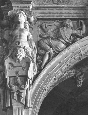 Oksaal (detail)