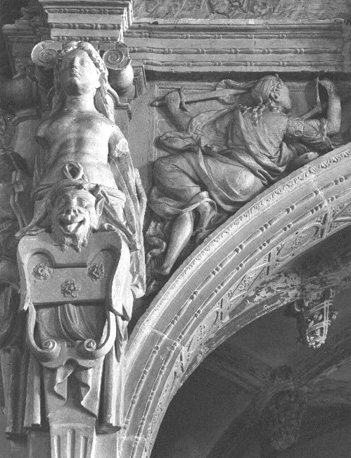 Oksaal (detail)
