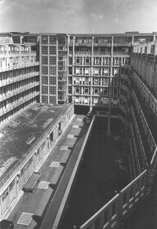 Binnengedeelte van het gebouw