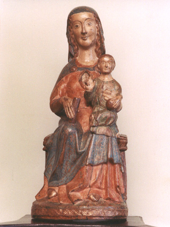Sedes Sapientiae: tronende Maria met Christuskind
