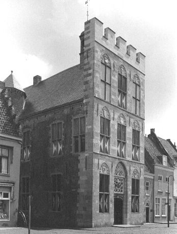 Facade van raadhuis