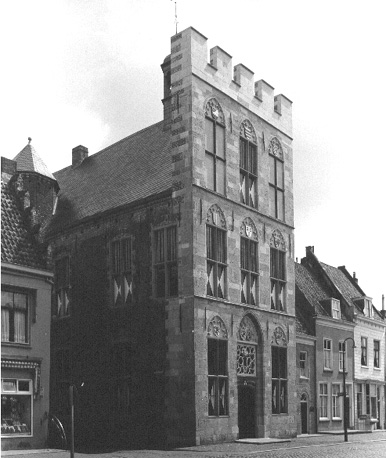 Facade van raadhuis
