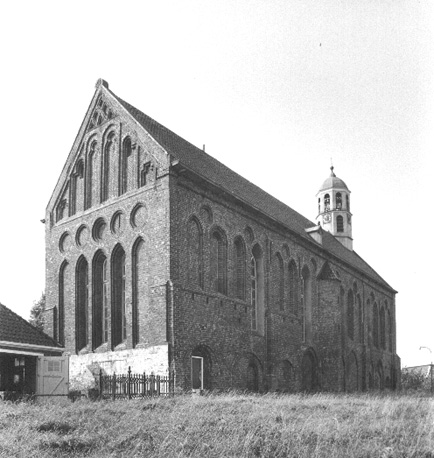 Kapel van voormalig Benedictijns klooster vanuit het noordoosten