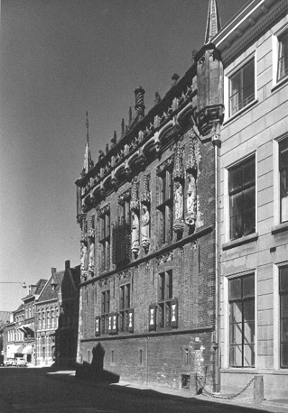 Facade van stadhuis