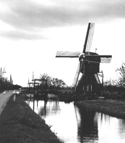Molen aan het water