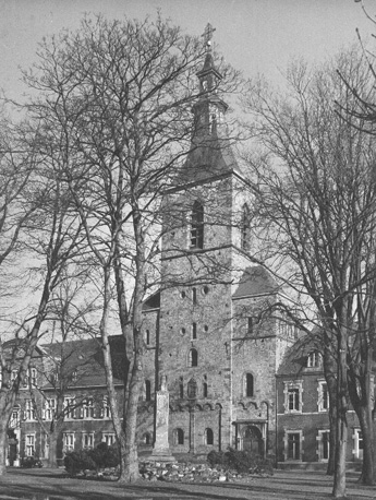Westbouw van abdijkerk
