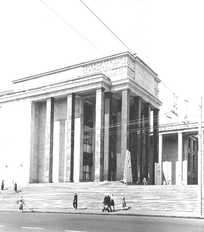 Zicht op facade