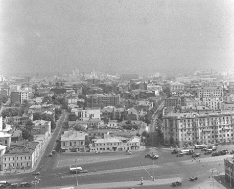 Uitzicht op Moskou