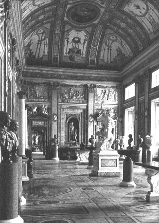 Galleria degli Imperatori (keizersgalerij), in het midden: de roof van Proserpina