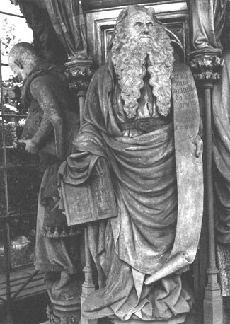 Mozesput, detail: Mozes