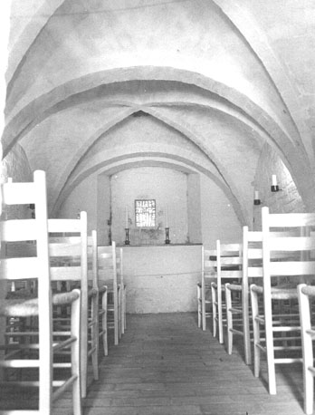 Interieur van kapel