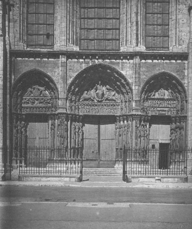 Westfacade, Portail Royal: overzicht