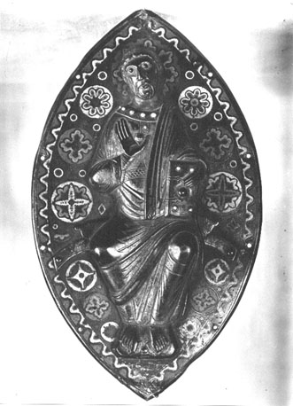 Apostel (?) in mandorla