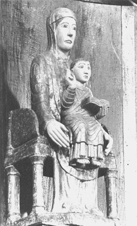 Tronende Maria met Christuskind: Sedes Sapientiae