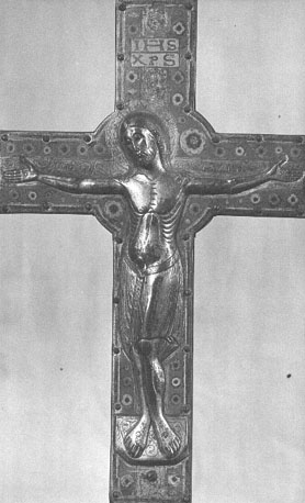 Crucifix: Christus aan het kruis (corpus in reliëf)