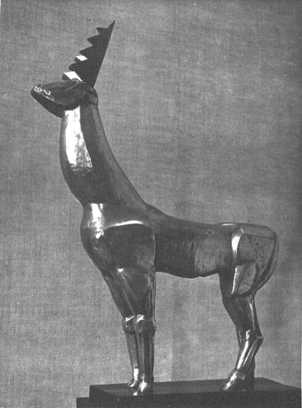 Sculptuur: "Het hert"