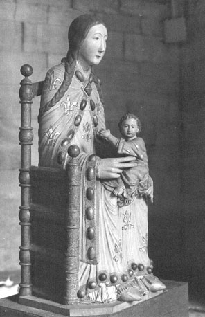 Tronende Moeder Gods met Christuskind (Sedes Sapientiae)