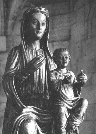 Tronende Maria met Christuskind ("Sedes Sapientiae")