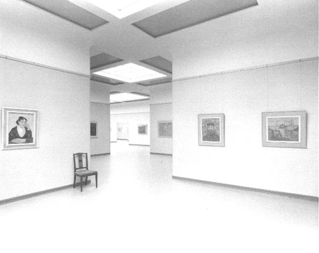 Interieur: tentoonstellingsruimte