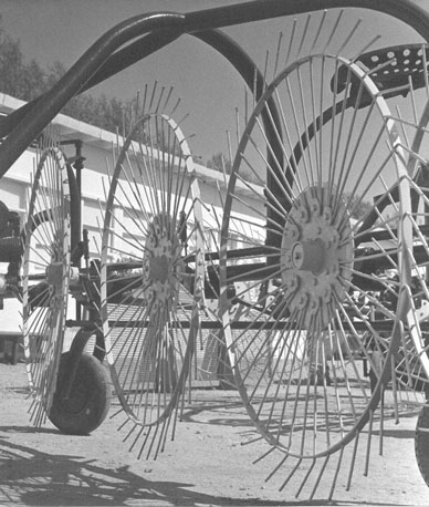 Landbouwmachine, detail