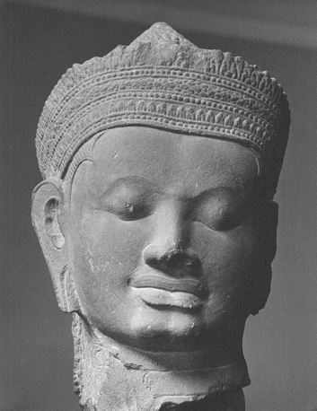 Kop van slapende Vishnu