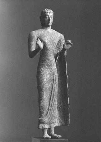 Boeddha Shakyamuni (zonder gouden haarknot op zijn hoofd)