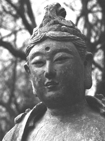 Bodhisattva Guanyin, detail: kop