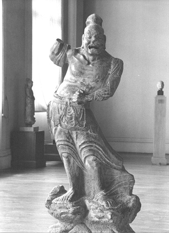 Bewaker van tempelingang (Dvarapala) of bewaker van de vier richtingen van het Universum (Lokapala)