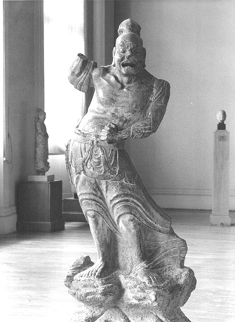 Bewaker van tempelingang (Dvarapala) of bewaker van de vier richtingen van het Universum (Lokapala)