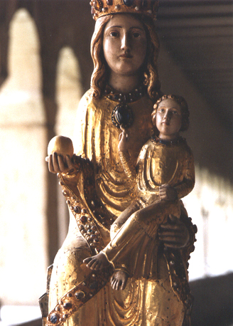 Tronende Moeder Gods met Christuskind: 'Sedes Sapientiae'