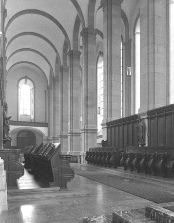 Kloosterkerk, priesterkoor vanuit het oosten